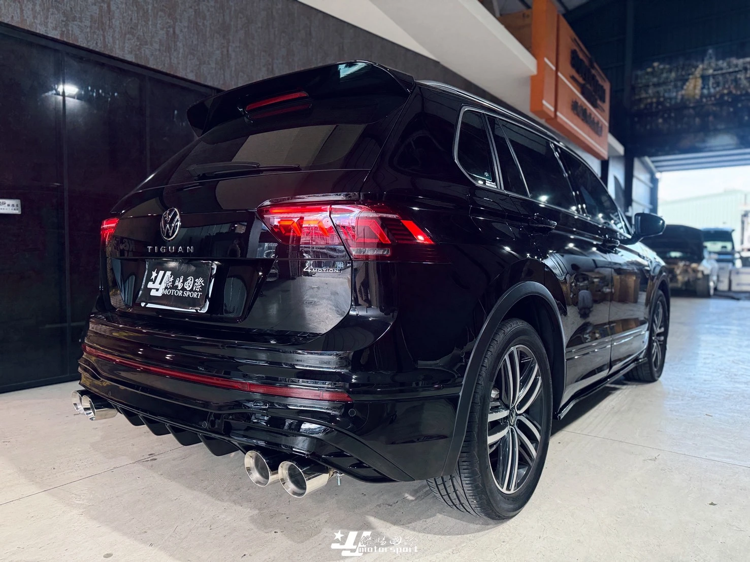 全新 福斯 VW TIGUAN 地瓜 2021- R包專用 升級 VVS 排氣管 中尾段 + 遙控閥門 排氣管