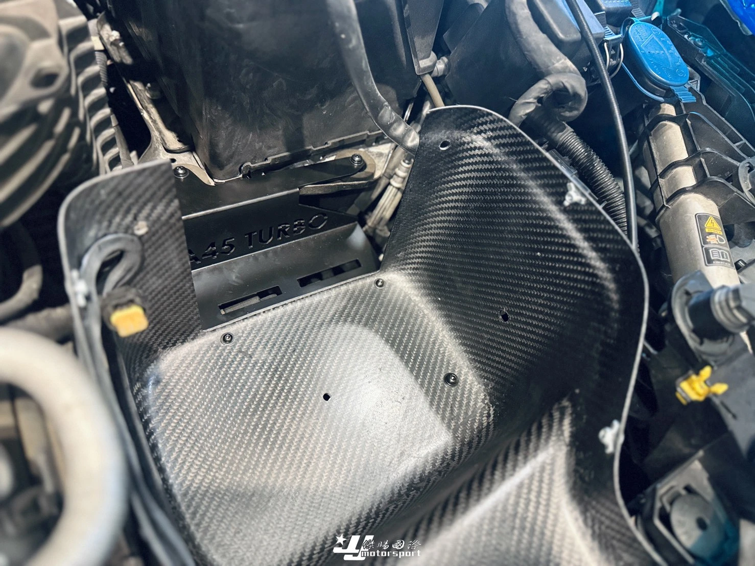 全新 BENZ W117 CLA45 W176 A45 ARMA SPEED 碳纖維 卡夢 進氣套件