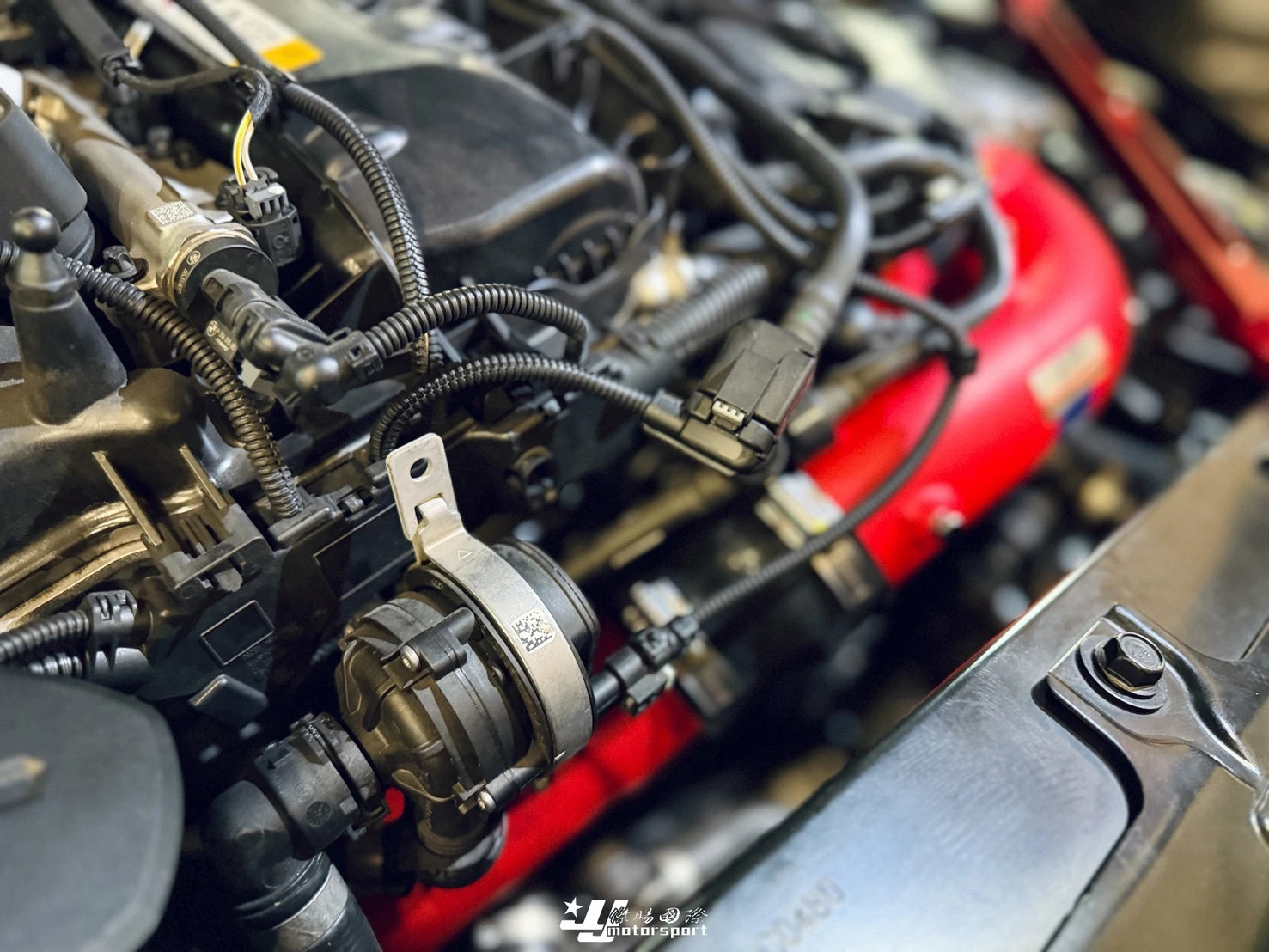 全新 TOYOTA SUPRA A90 GR B58 FTP 渦輪管 強化渦輪管 紅色