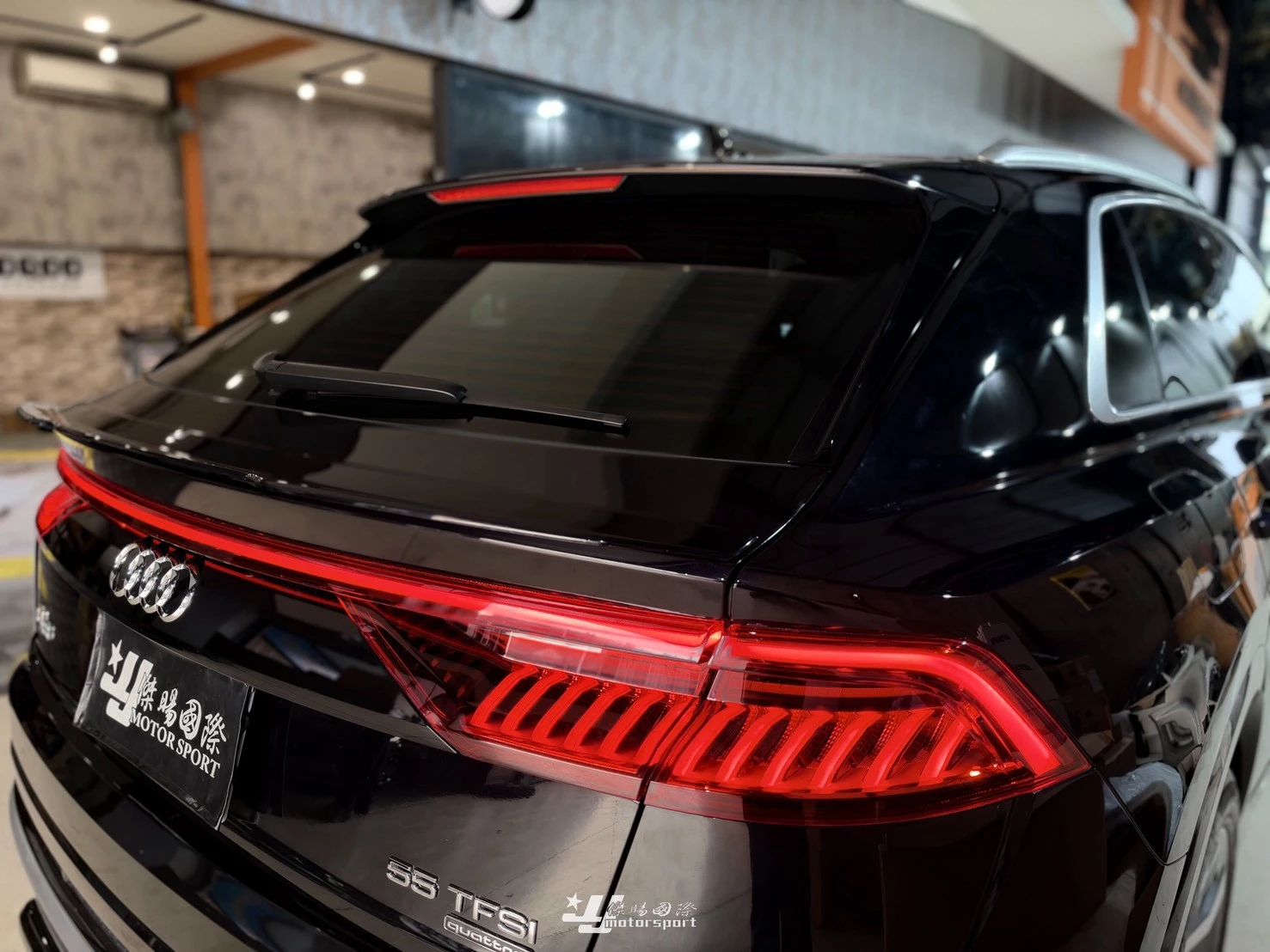 全新 奧迪 AUDI Q8 升級 MaxtonDesign MD前下巴 後下巴 側裙 中尾翼
