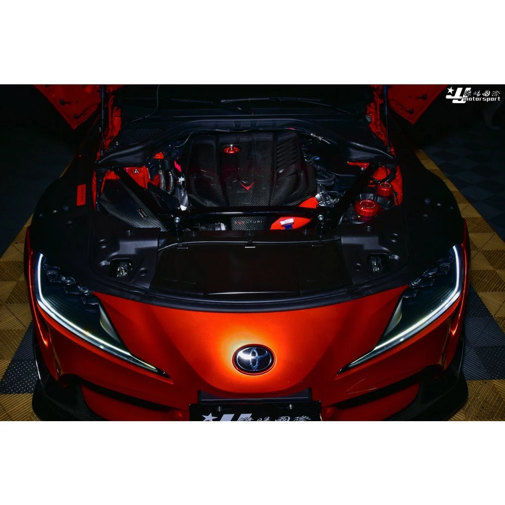 全新 Eventuri A90 Supra Carbon Engine Cover 碳纖維 引擎蓋 飾板 輕量化