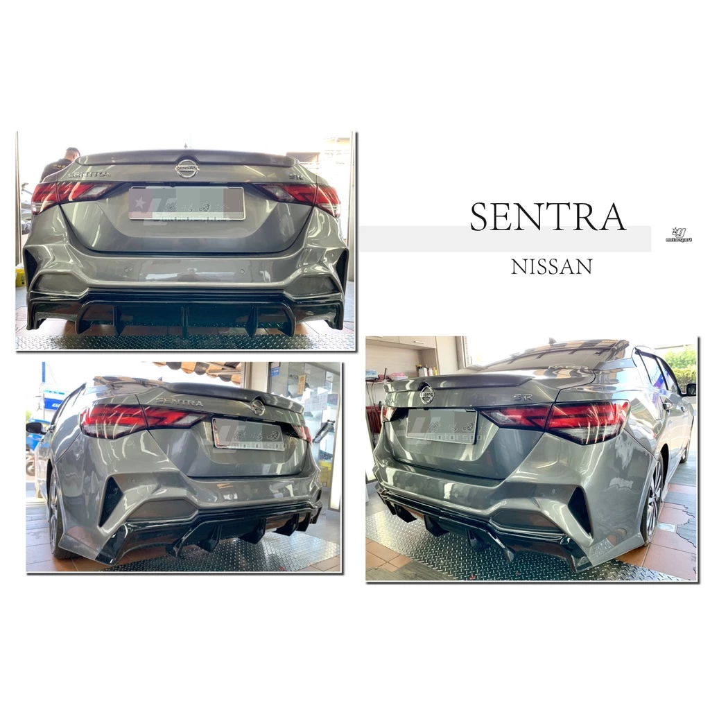全新 NISSAN SENTRA 20 21 年 B18 升級 GTR 後大包 後保桿 ABS材質 含烤漆