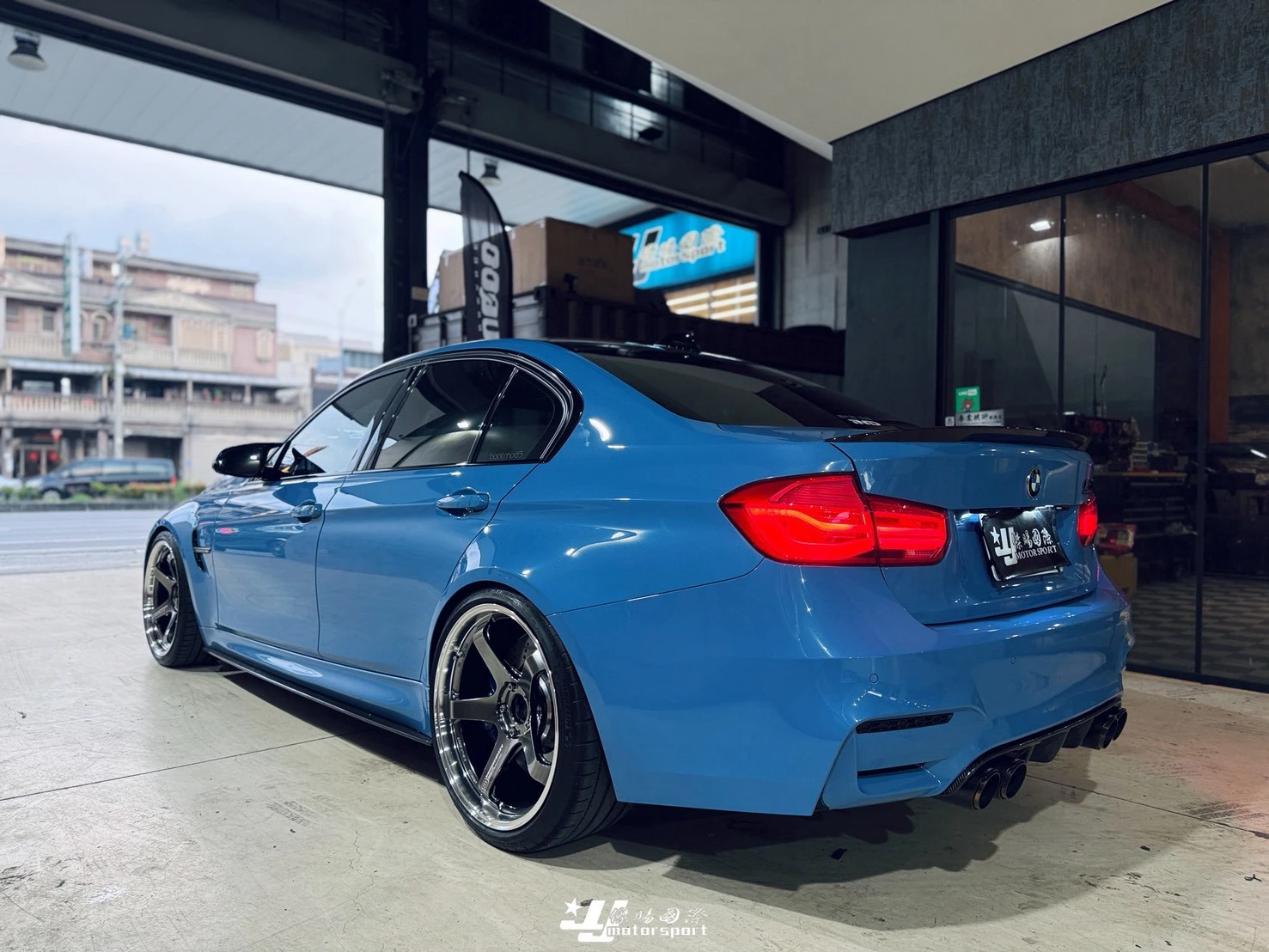 全新 寶馬 BMW F80 M3 M4 升級 升級日本Advan GT 19吋 鍛造 鋁圈 MPB色 輪框