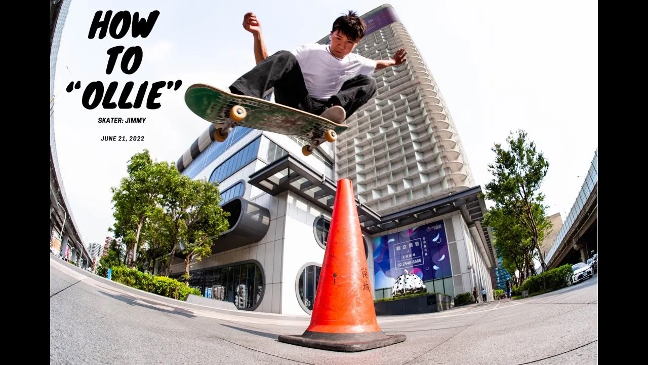［HOW TO OLLIE］OLLIE SKATEBOARDING TUTORIAL 豚跳滑板教學