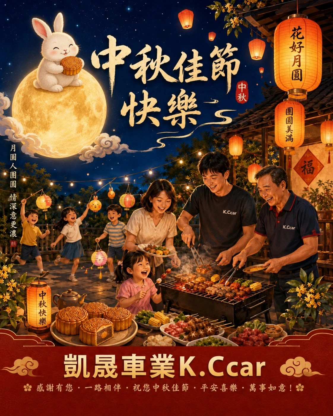 中秋佳節愉快