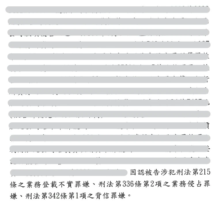 當事人因侵占等案件，委任本所范家振律師，獲不起訴處分。