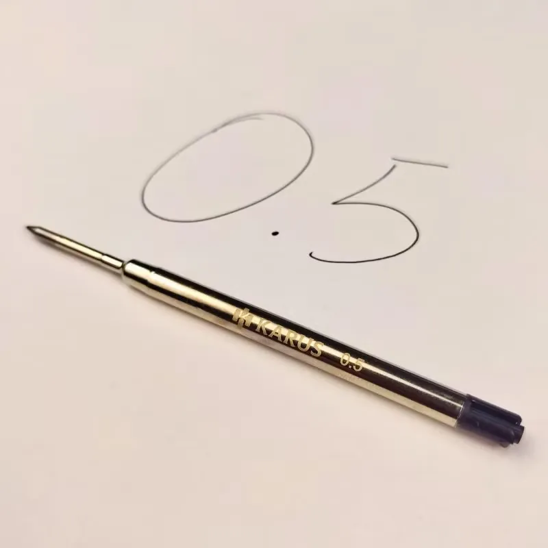 0.5 珠頭・中性油墨(黑色)・金屬殼派克G2筆芯