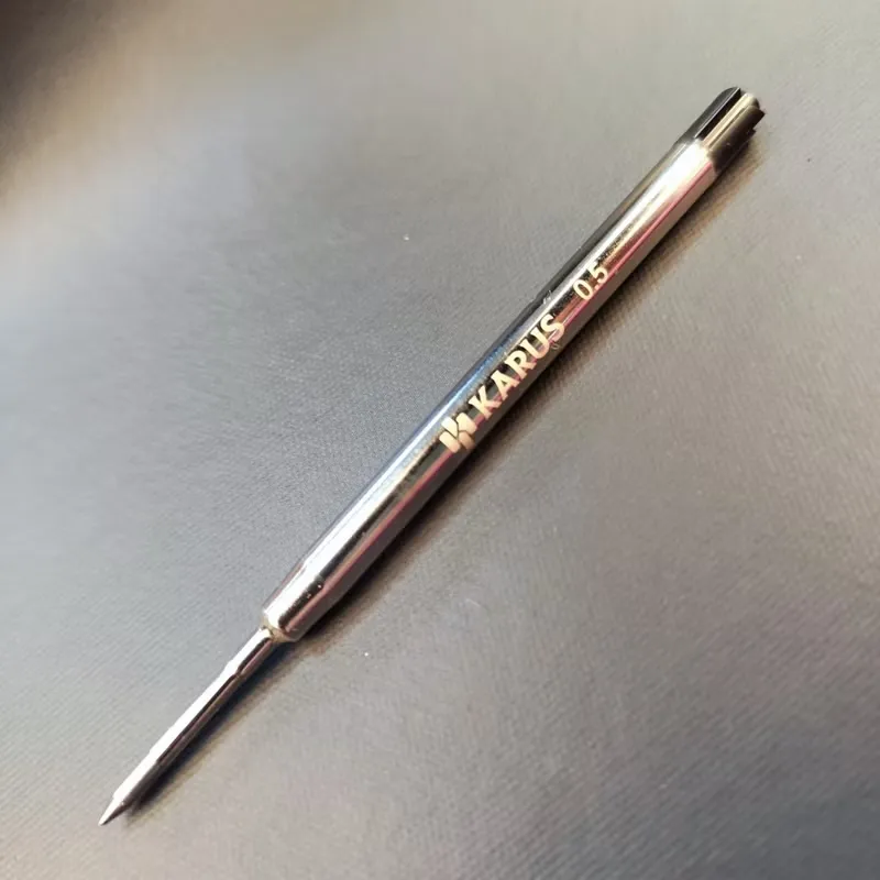 0.5 珠頭・中性油墨(黑色)・金屬殼派克G2筆芯