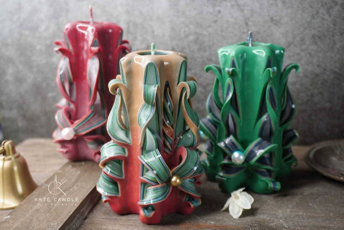 韓國Carved Design Candle Level 1.Level 2