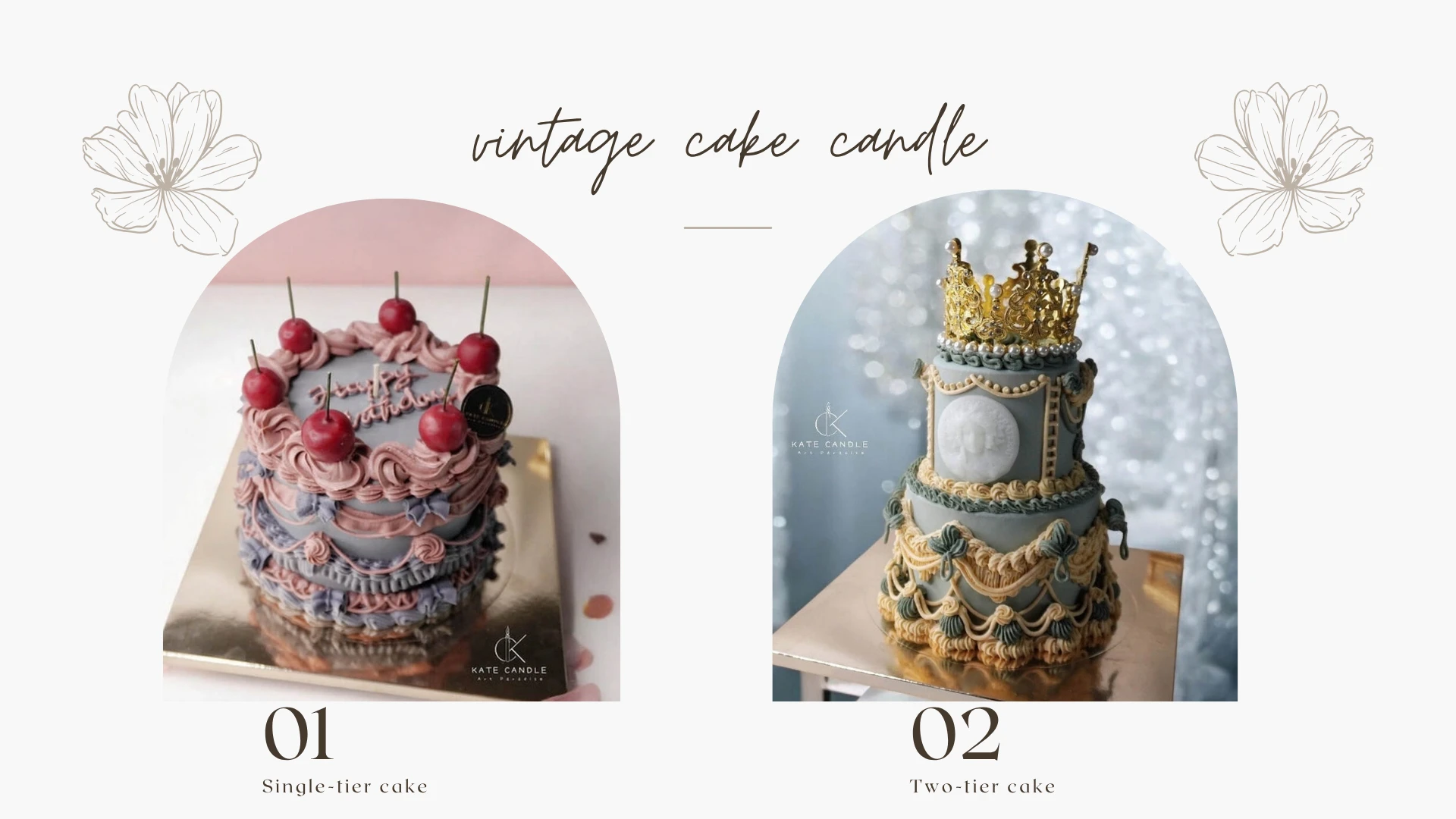 CLAB復古蛋糕蠟燭課程｜Retro Cake奶油蠟裝飾