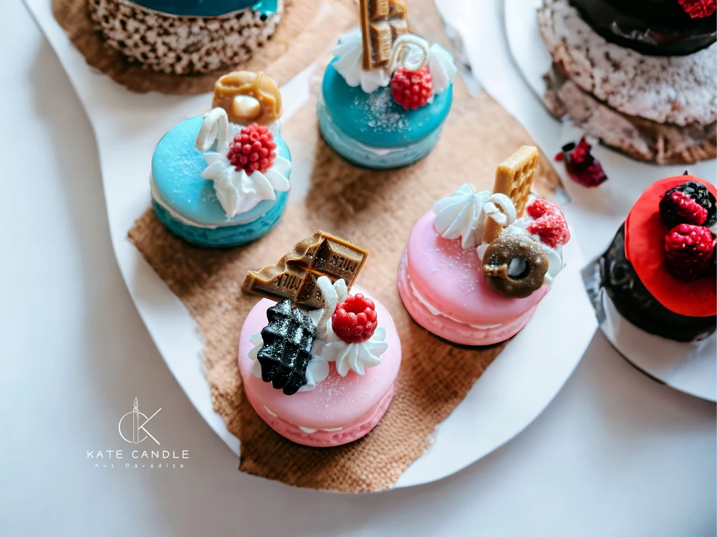 Macaroon candle 馬卡龍蠟燭