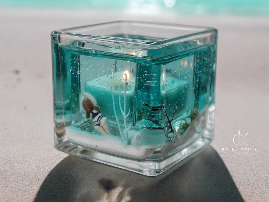 Jell candle holder 凝膠蠟燭台