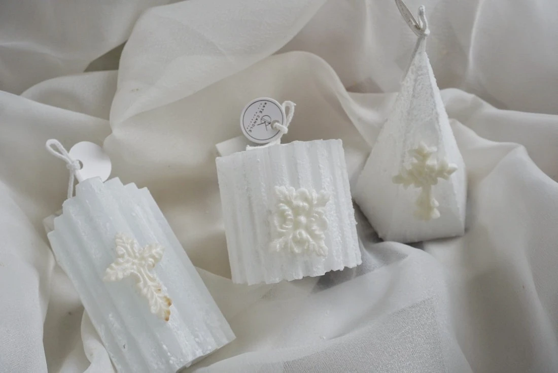 Snow candle 雪花蠟燭