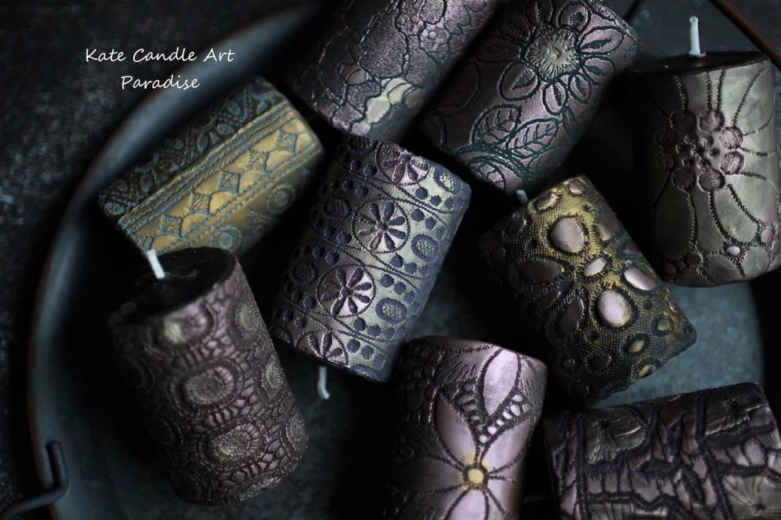Mural candle 壁畫蠟燭