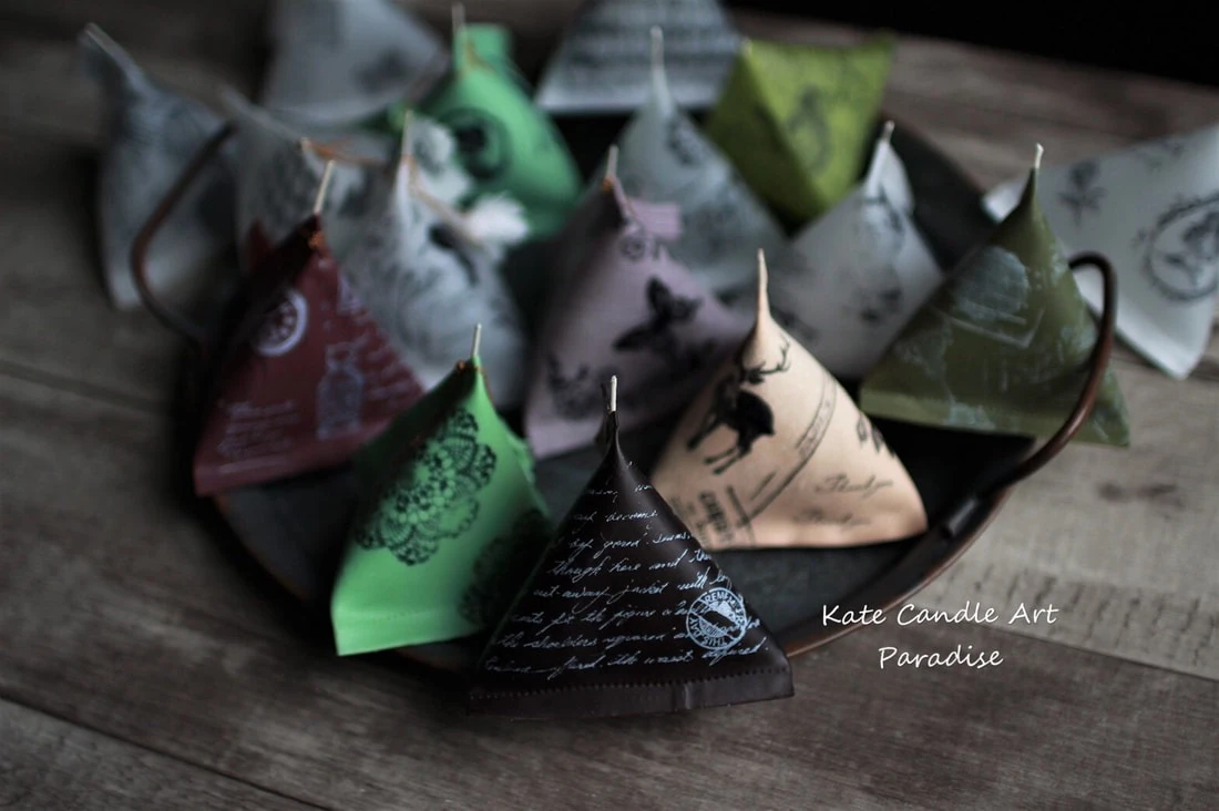 Paper wrapping candle包裝紙蠟燭