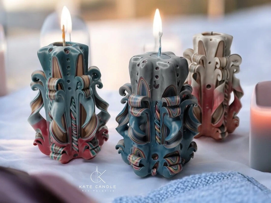 Basic carved candle雕刻蠟燭A