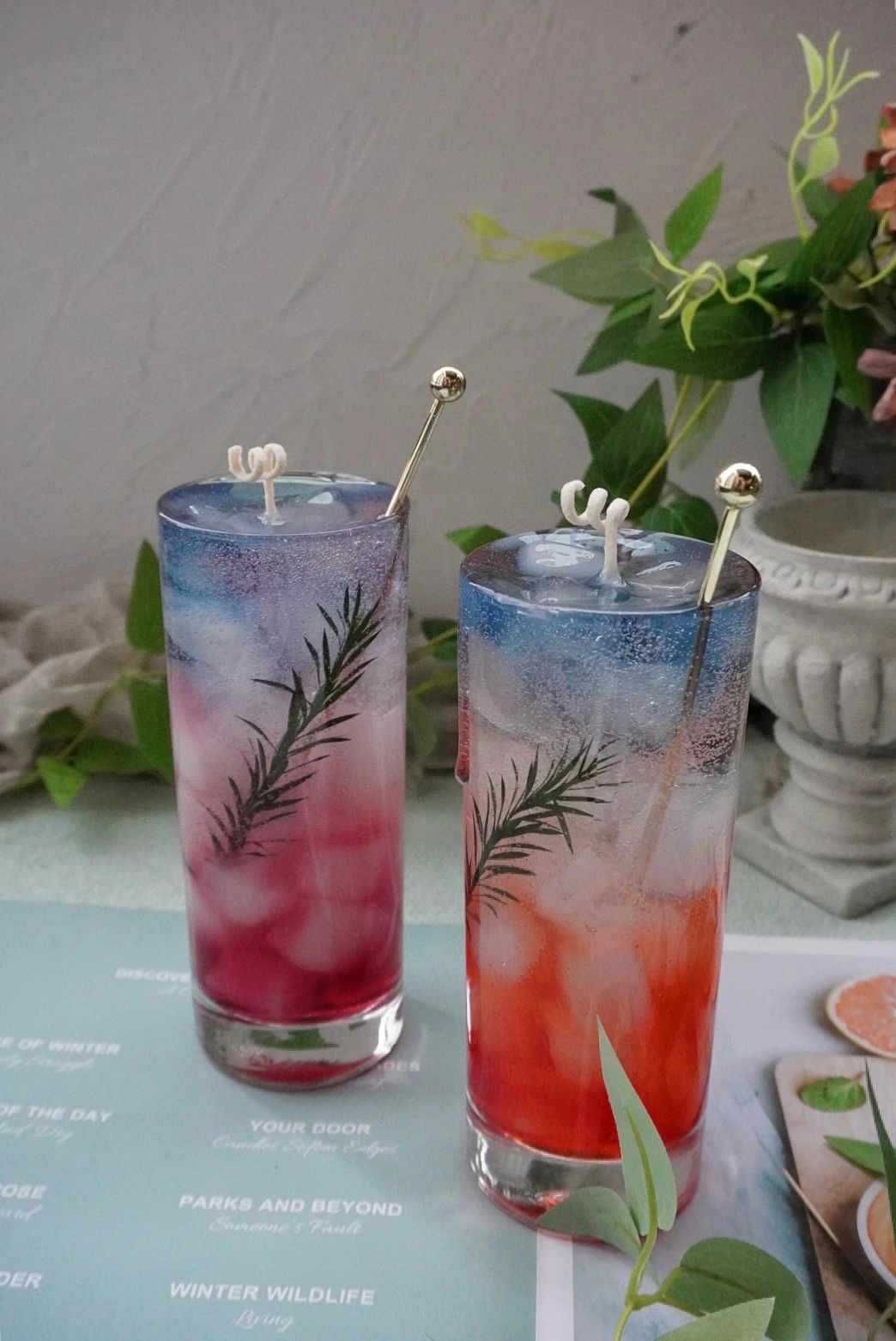雞尾酒蠟燭