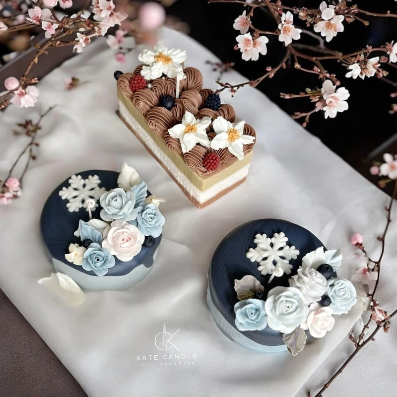 Day 1 基礎裱花作品