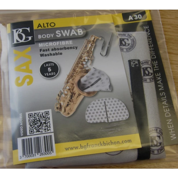 BG A30 ALTO SAX 中音薩克斯風管身通條布