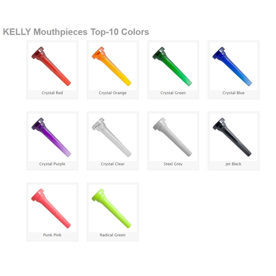 KELLY Lexan Mouthpieces 美國凱利塑膠吹口-TB/EP