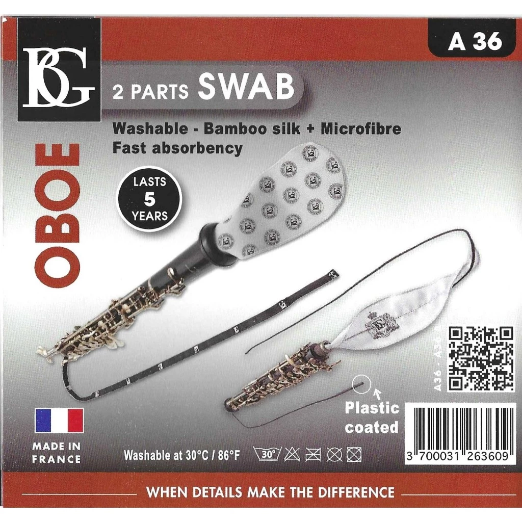 BG A36 OBOE 上 / 下節管身通條布