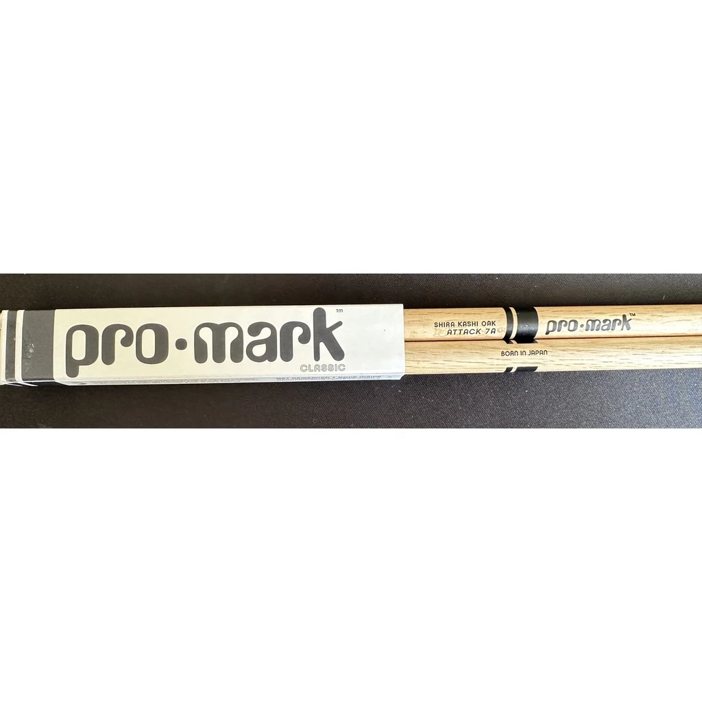 PROMARK PW7AN 漆面白橡木 ATTACK 7A 尼龍頭鼓棒