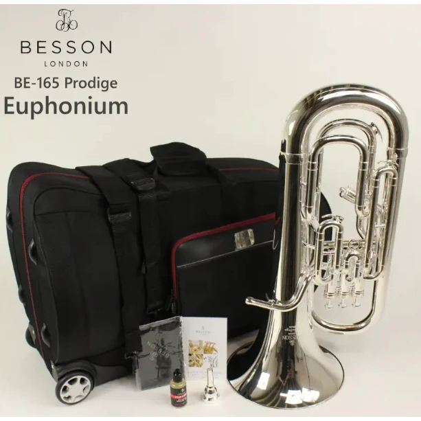 BESSON粗管上低音號 BE165(原廠授權公司貨)-表面鍍銀-來電驚喜超殺優惠價