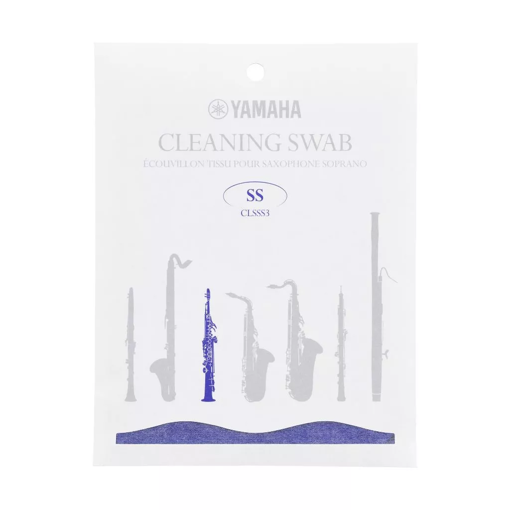 YAMAHA Soprano Saxophone 高音薩克斯風CLSSS3通條布