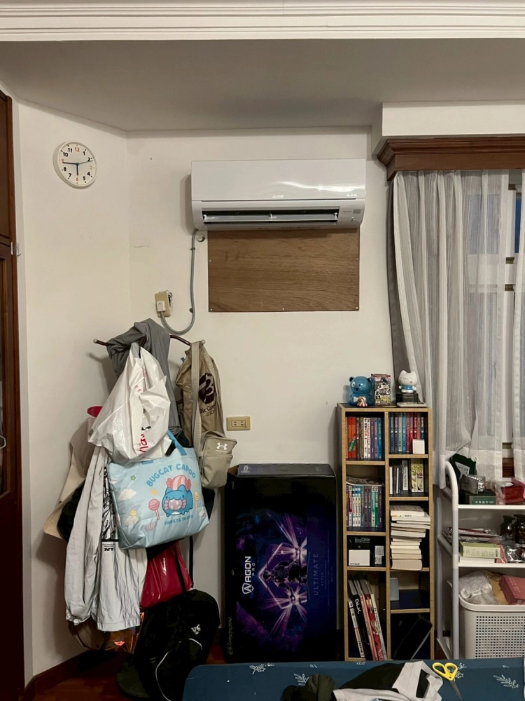 彰化家用冷氣汰舊換新及室外修飾管槽施作