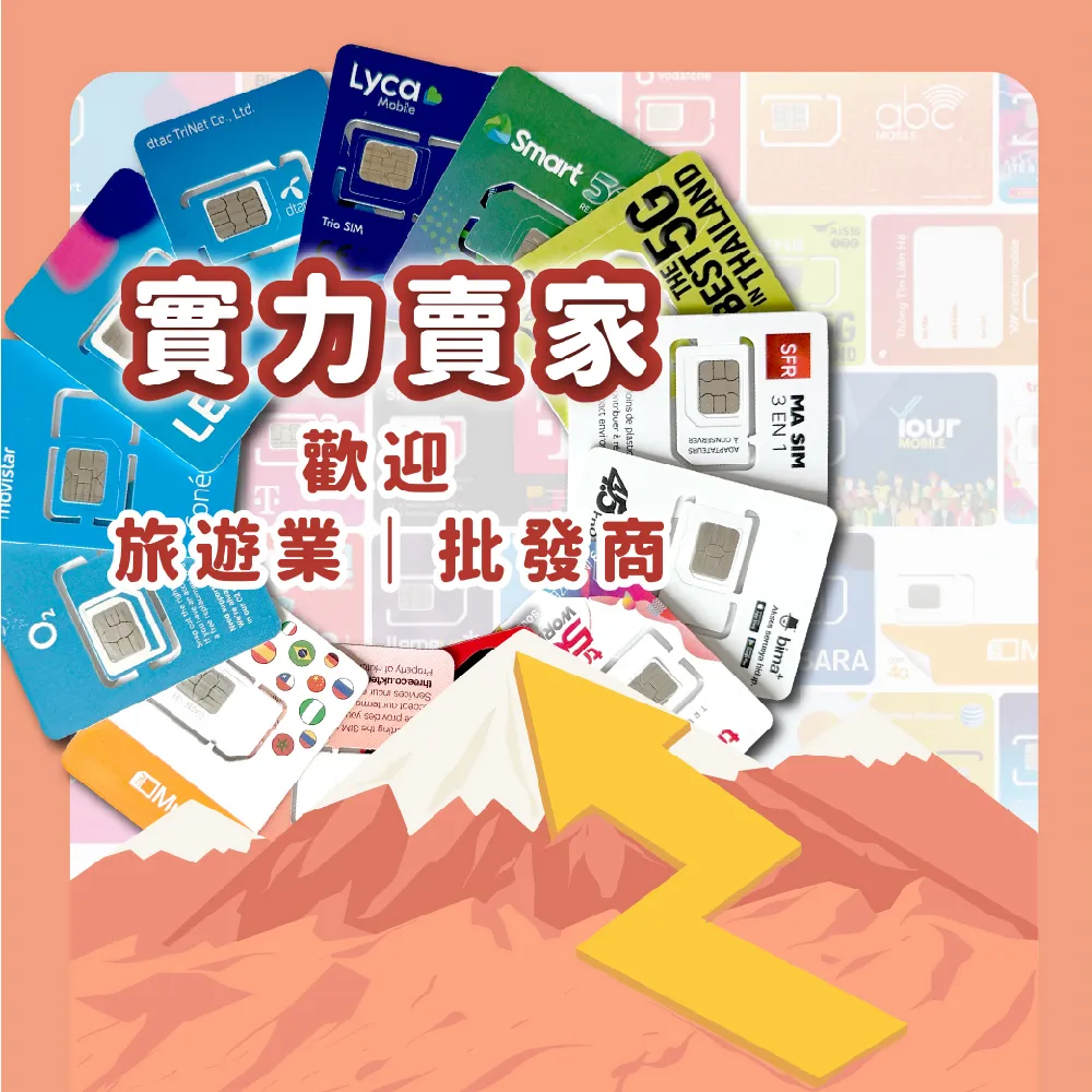 【中國】旅遊網路卡【每日方案】