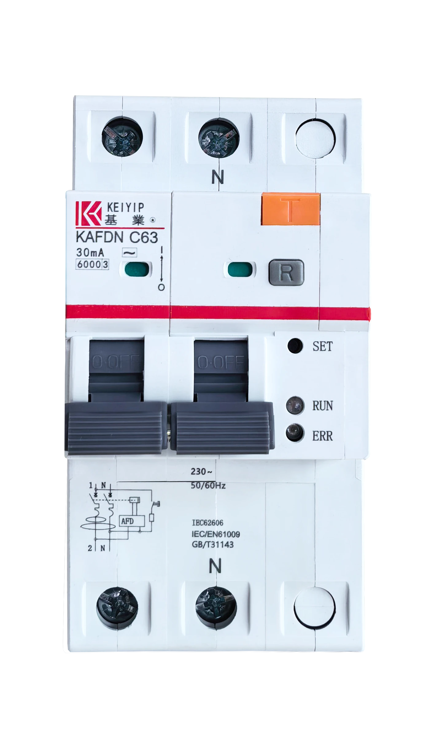 AFDD電弧故障啟斷器(KAFD故障電弧保護器)