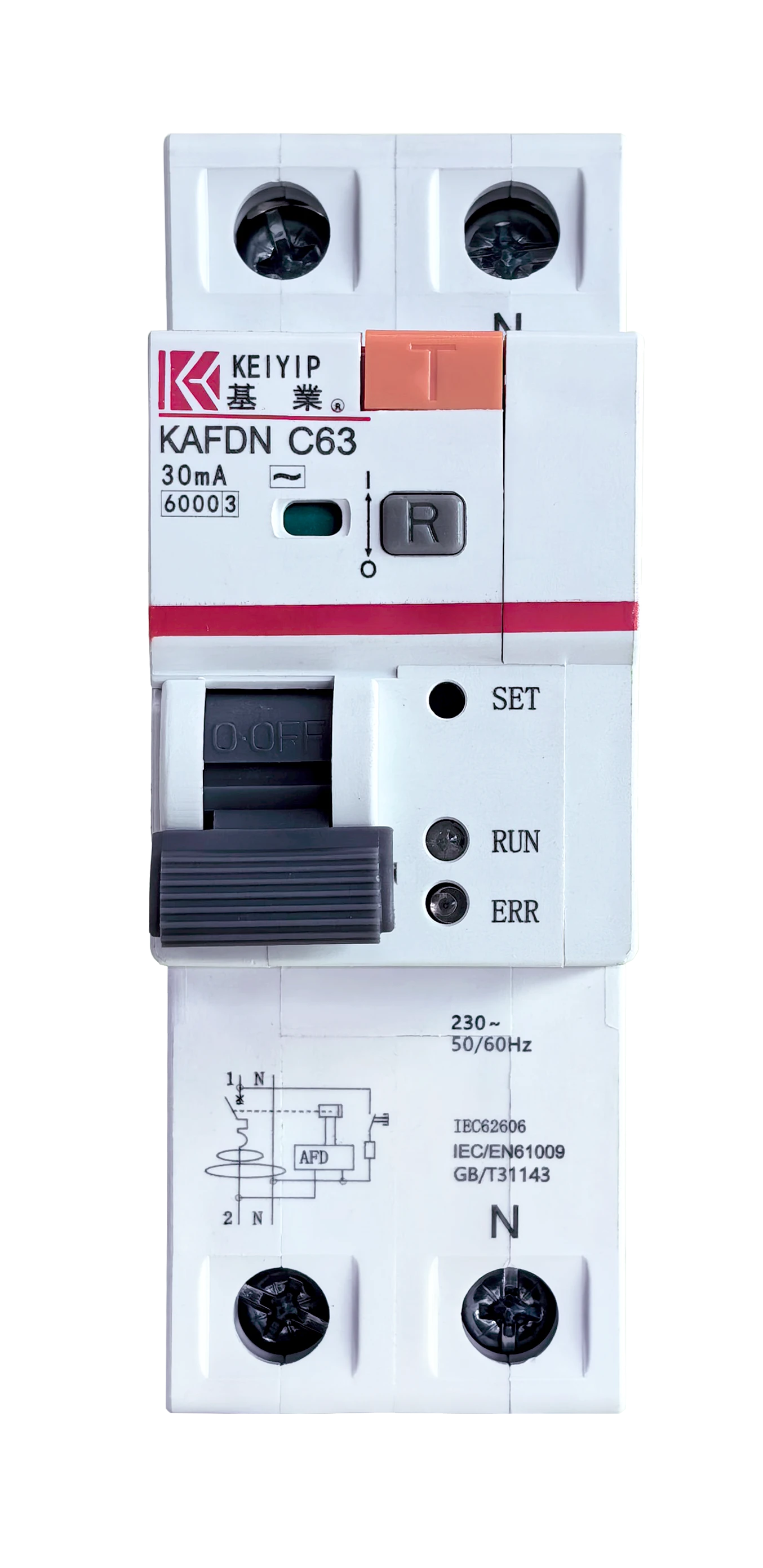 AFDD電弧故障啟斷器(KAFD故障電弧保護器)