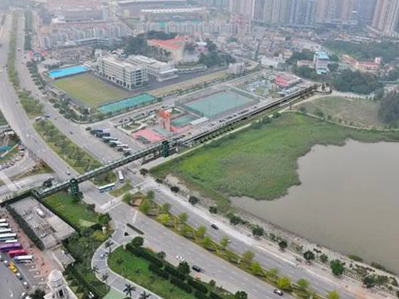 Construction of Pedestrian System at Estrada da Baía de Nossa Senhora da Esperança, Macau