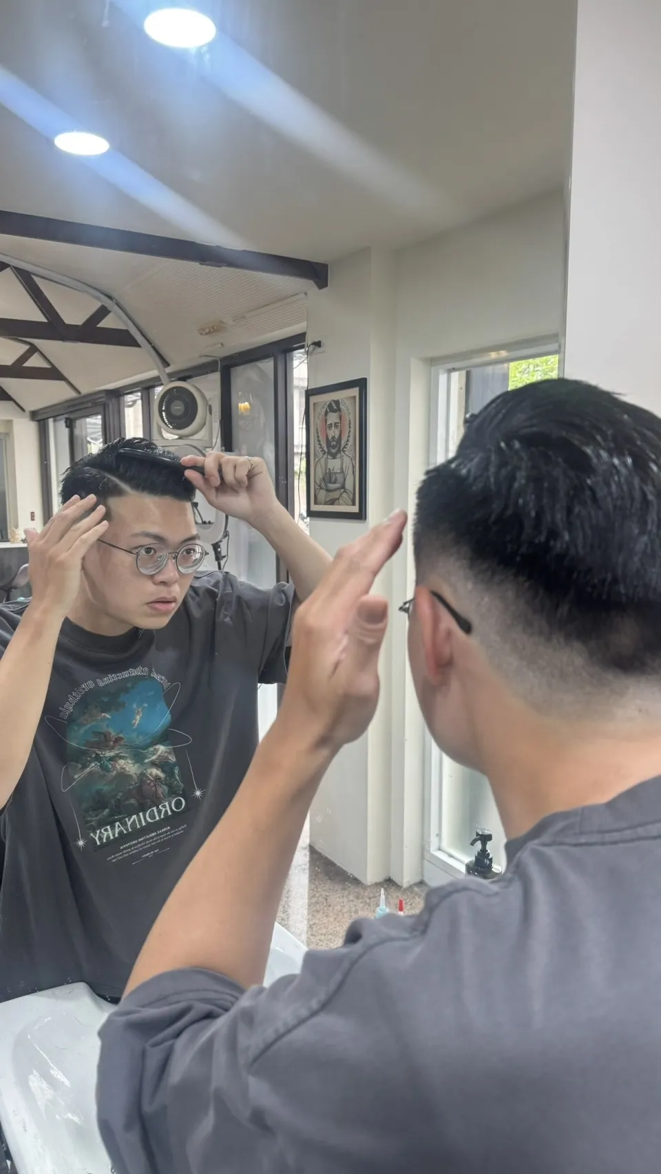 男士日常該怎麼整理頭髮？/理髮,台中理髮