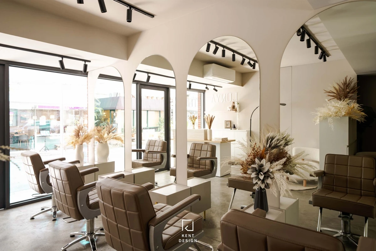LUNYA Hair Salon 髮廊空間設計
