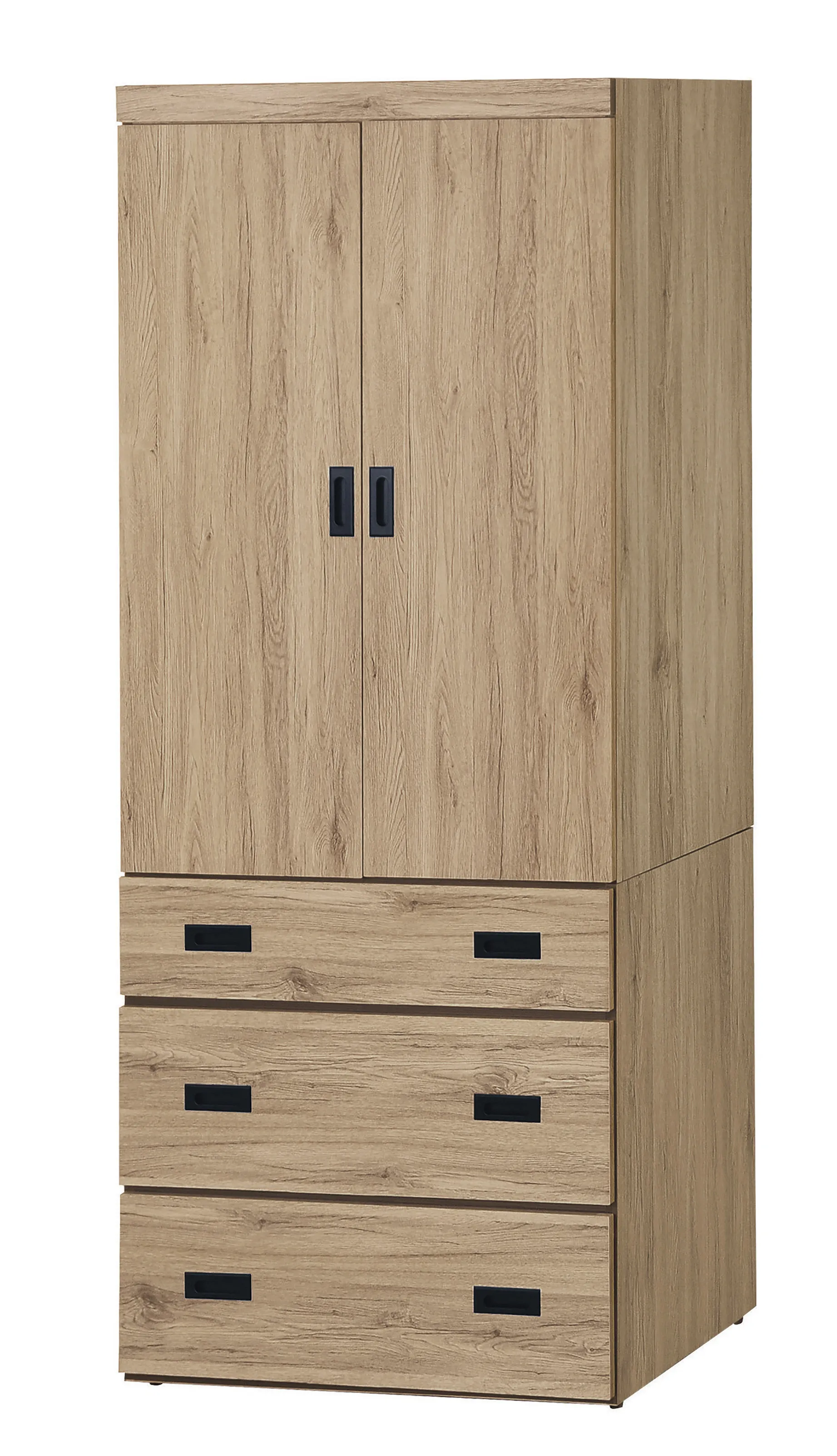 黃橡木3*7尺衣櫃 單人衣櫥(自取價)