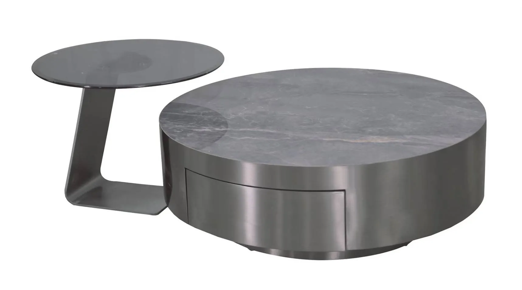 811#岩板茶几附-贈小邊几