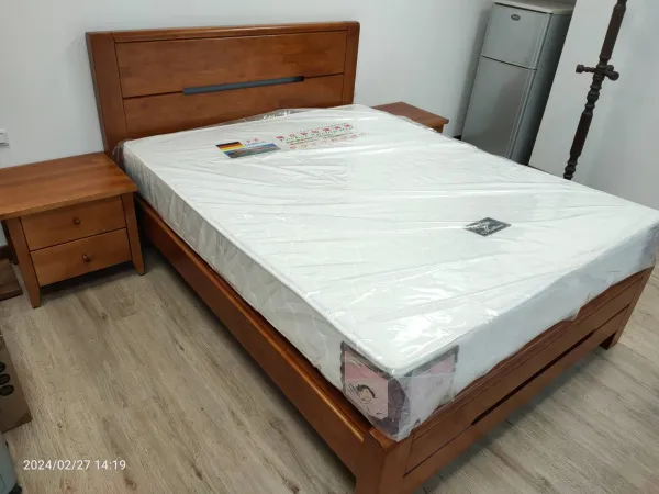 金山區陳小姐-實木床架 床墊｜床架 鶯歌推薦｜鶯歌區家具工廠｜新北市家具推薦