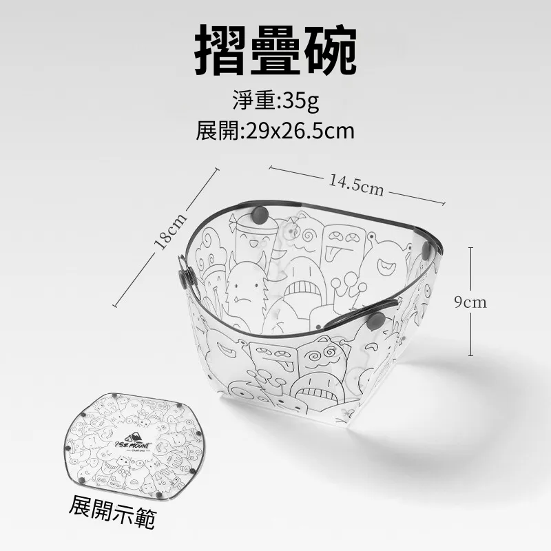 餐具 摺疊餐具 環保折疊餐具3件組 食品級環保餐盤 餐具組 環保餐具 露營餐具 環保餐具組 環保