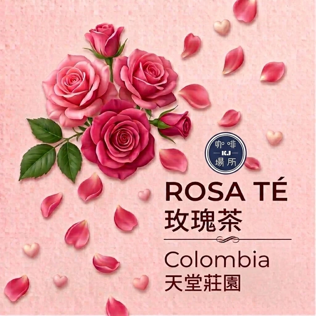 哥倫比亞 天堂莊園 雙重厭氧發酵【玫瑰茶】ROSA TE