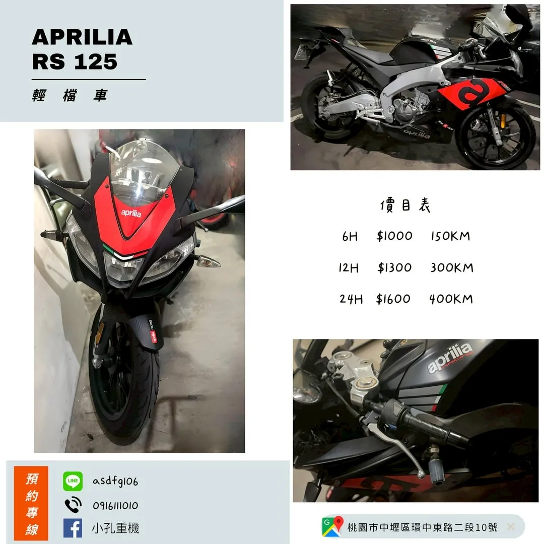 APRILIA RS125