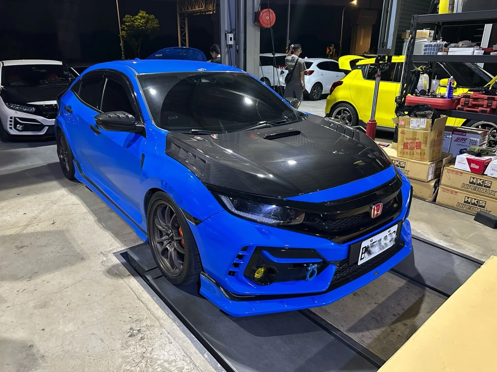 FK8 type r 更換項目 Mugen 引擎蓋 Acuity 快排