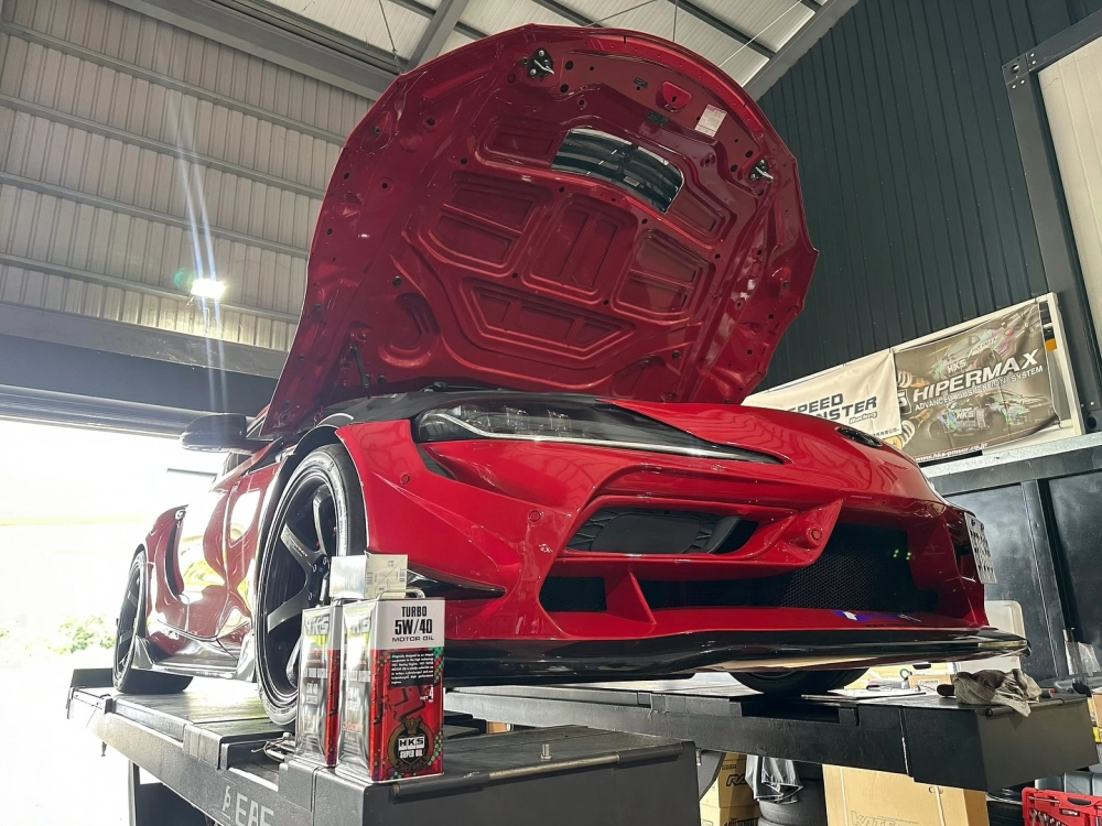 Toyota GR Supra HKS 5w40 機油芯 JQ Werks Madtrace 全取代方向盤控制器
