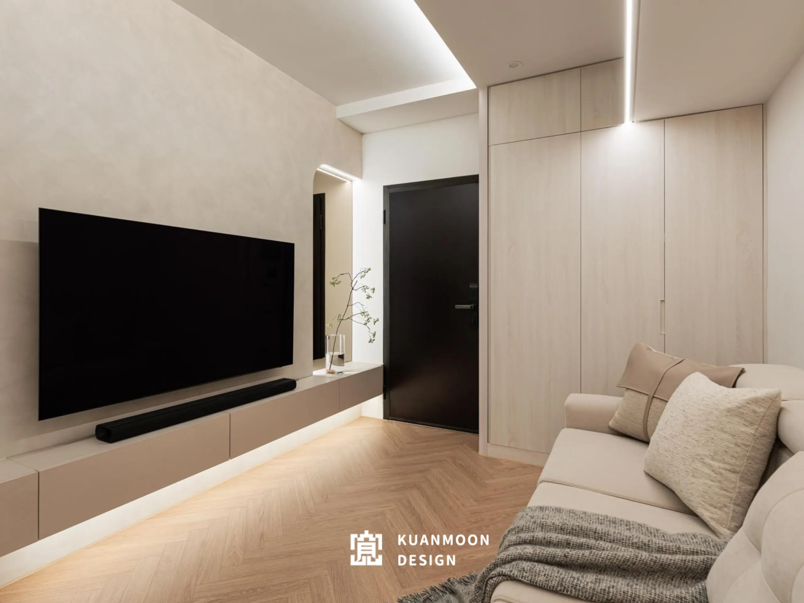 沐光・映白・寧謐-新北新成屋室內裝修