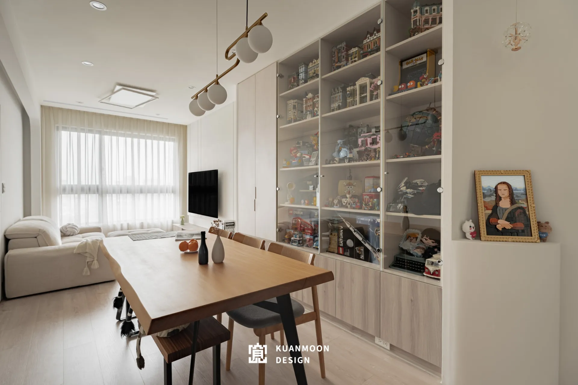 疊敘．木映．趣藏-台北新成屋室內裝修