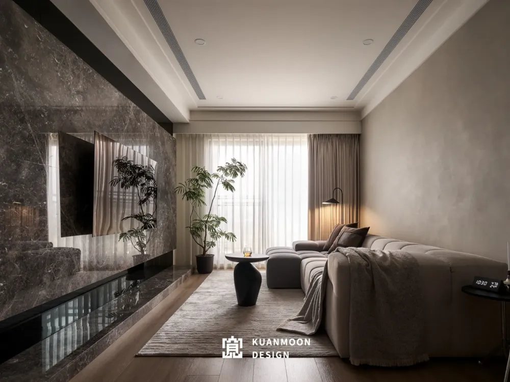 晨灰・映景・自在-桃園新成屋室內裝修