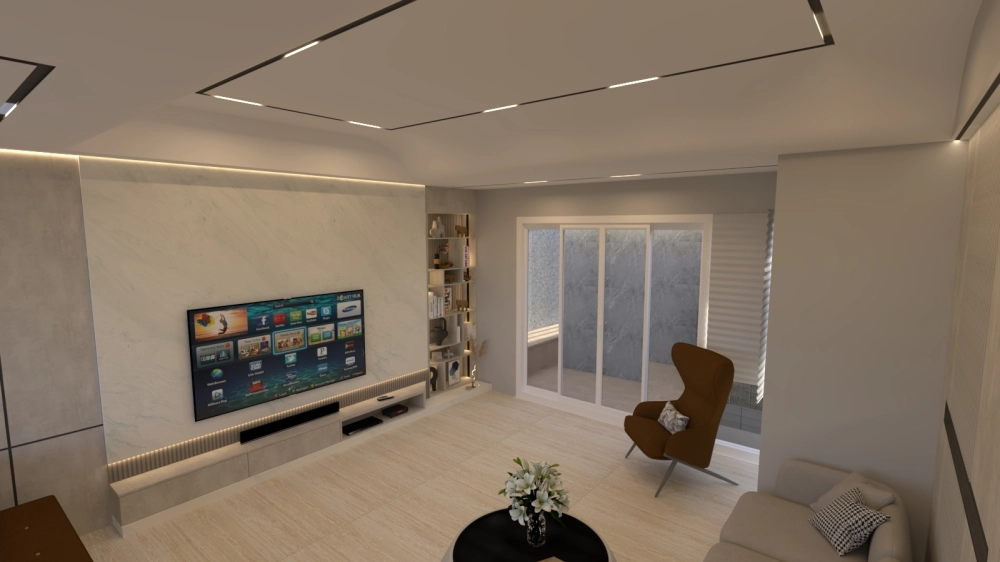 整體的基調以 「黑、白、灰」 三色為主