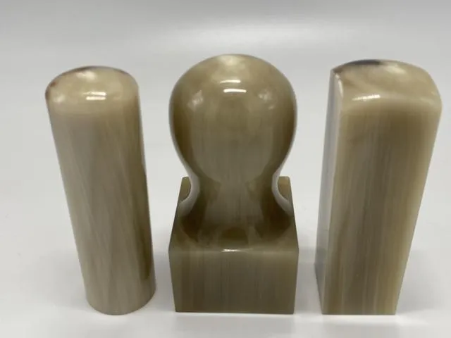 特級赤牛角公司大小章(手工)