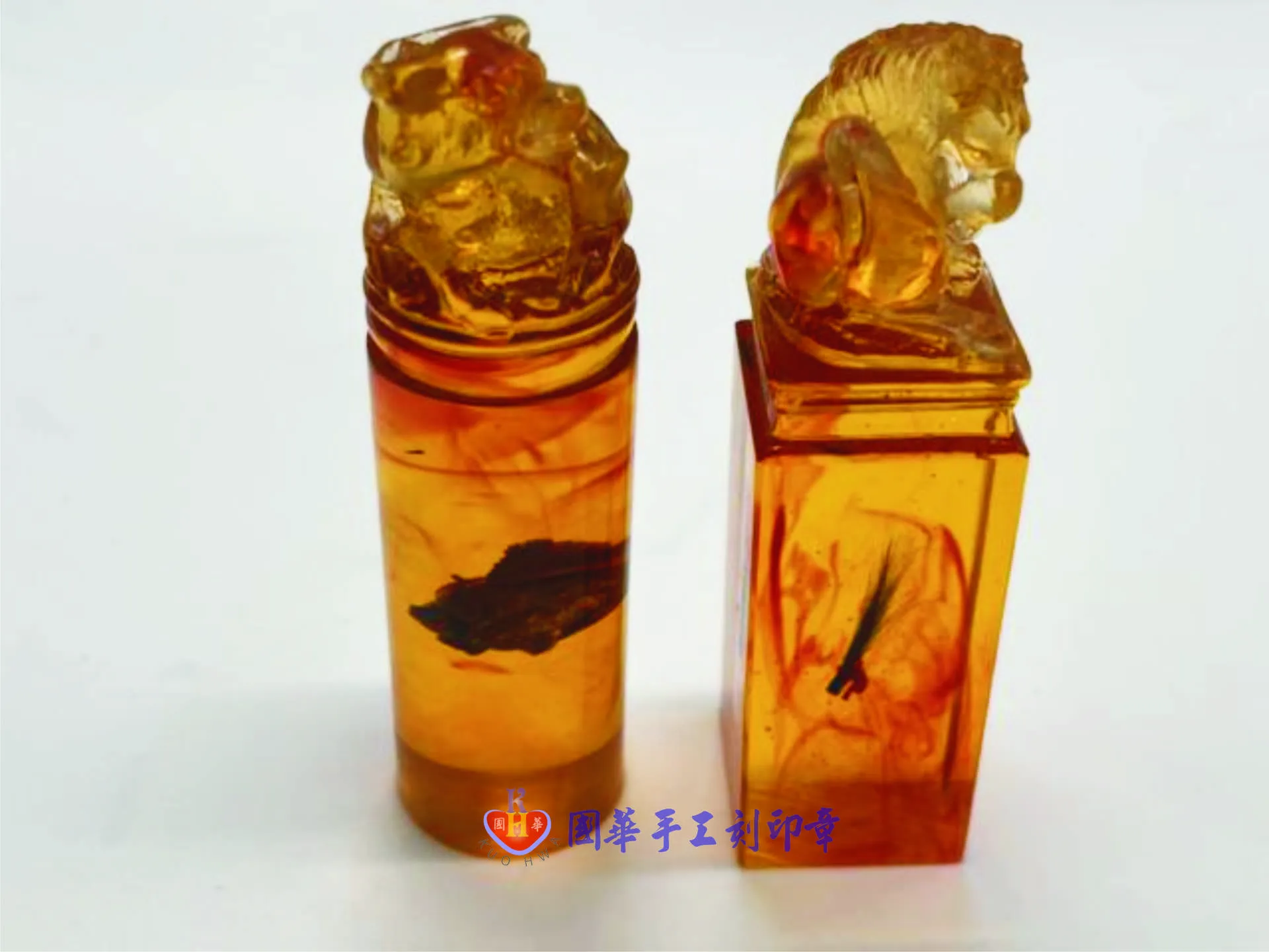 琥珀波麗臍帶/胎毛章/琥珀生肖章(電腦)