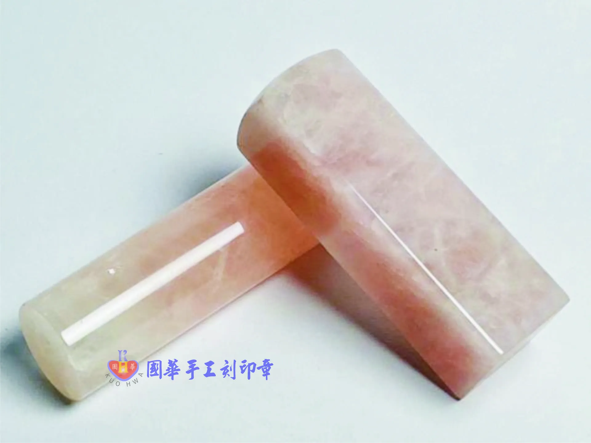 粉水晶臍帶/胎毛章(電腦)
